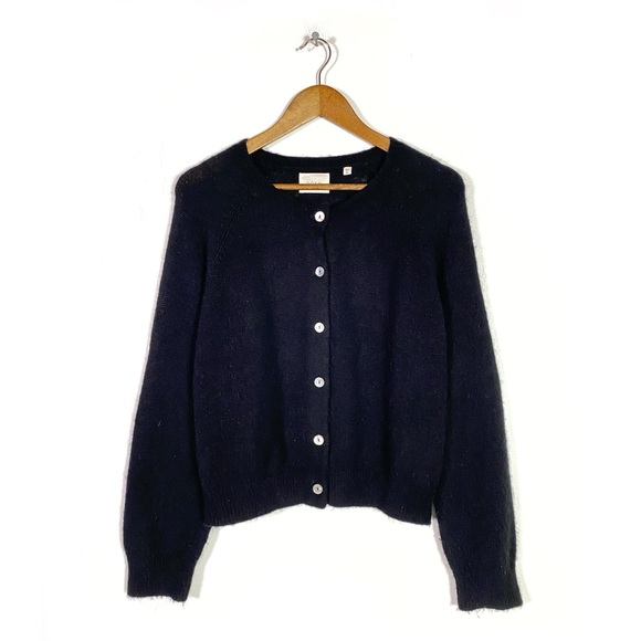 Doen Petra Alpaca Cardigan Black - Picture 3 of 7